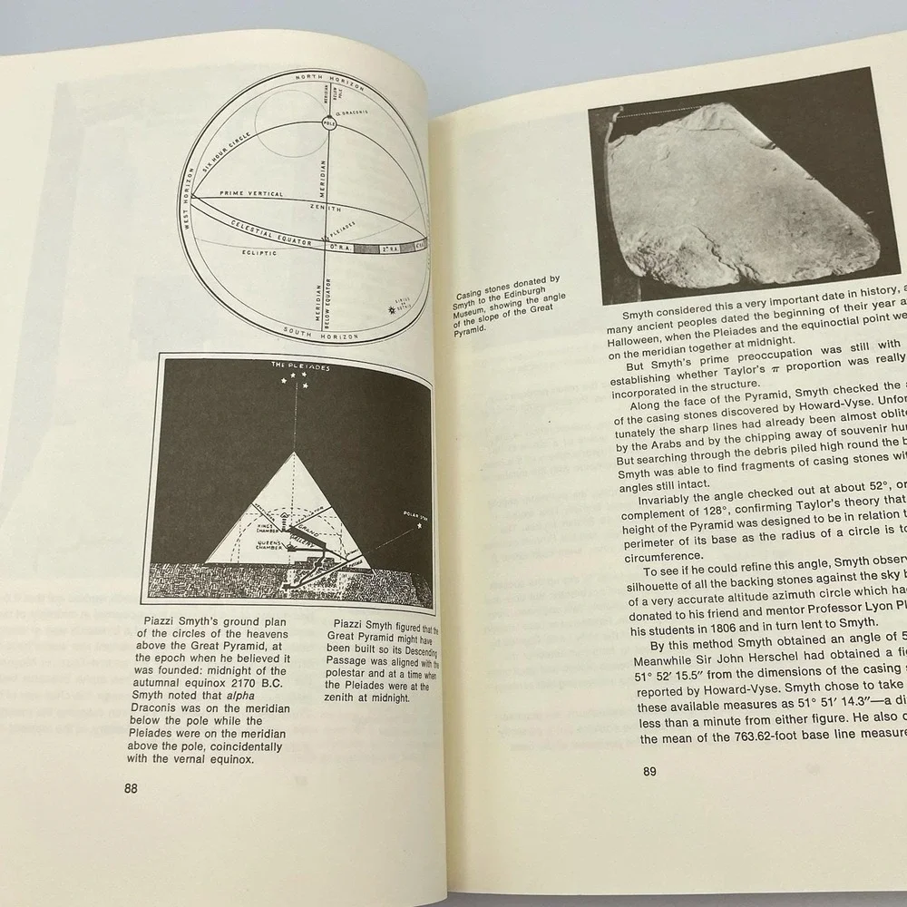 Secrets of the Great Pyramid Peter Tompkins 1978 1st‎ Colophon PB Edition